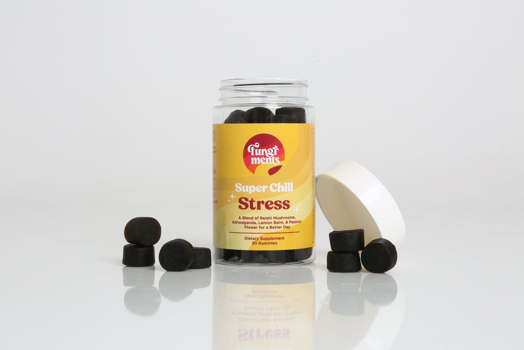 Super Chill - Sleep & Relax, Healthy Cortisol, Reishi, Ashwagandha, L-Theanine - 30 Count