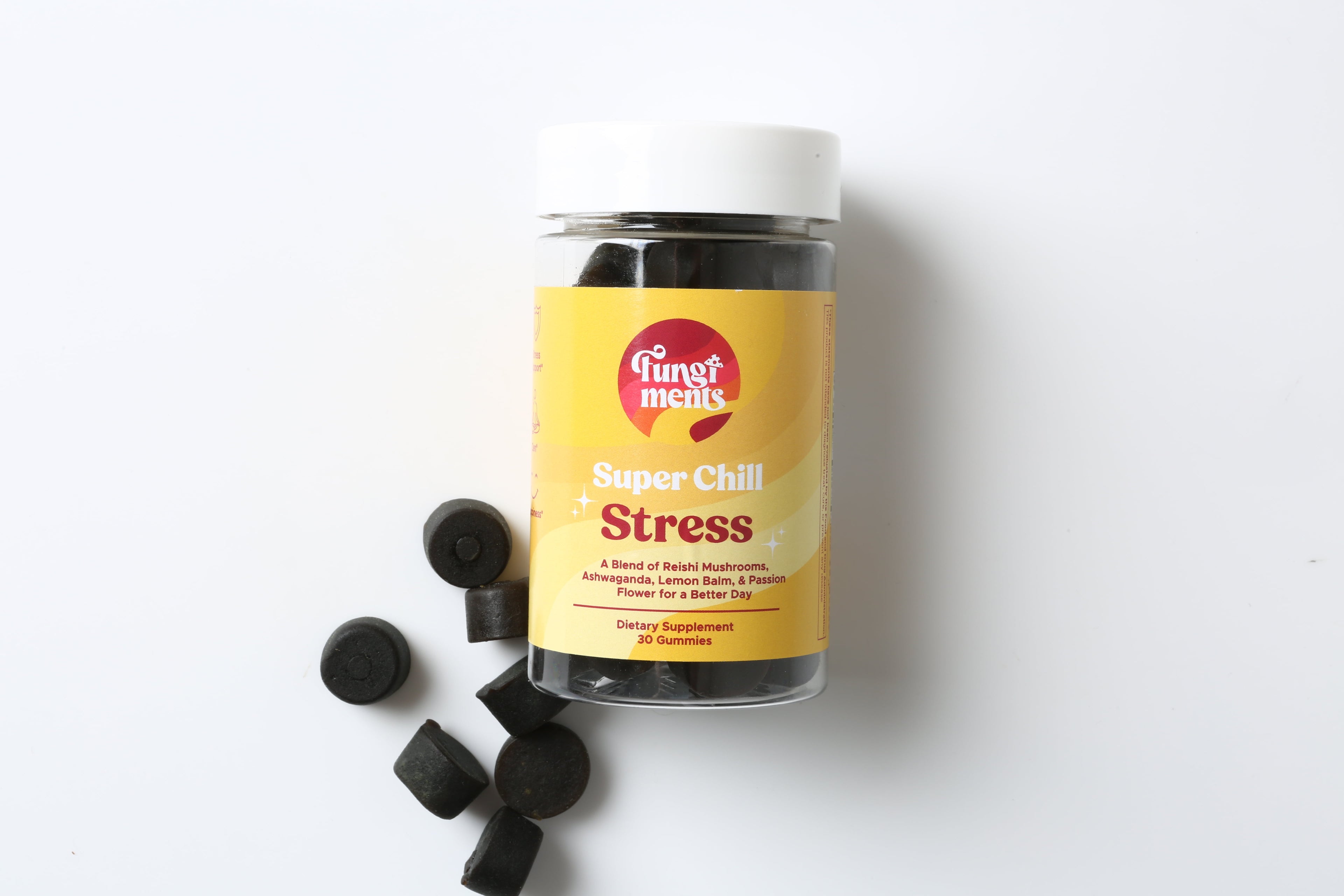 Super Chill - Sleep & Relax, Healthy Cortisol, Reishi, Ashwagandha, L-Theanine - 30 Count